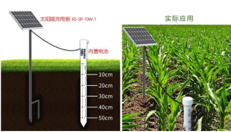 土壤墒情LORA管式墒情监测仪设备研究